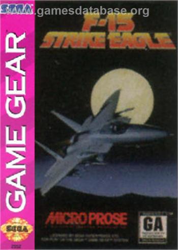 Cover F-15 Strike Eagle for Game Gear